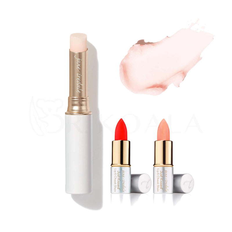 【45折優惠】Jane Iredale Forever 玫瑰變幻唇膏套裝 1+2