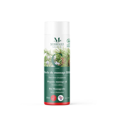 Mességué Organic Circulatory Massage Oil 200ml